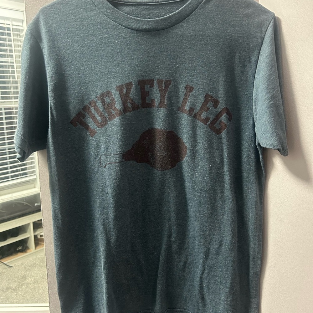 Disney Blue 'Turkey Leg' Graphic Tee